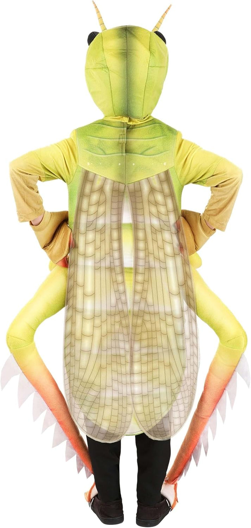 Kid'S Deluxe Grasshopper Costume, Green Insect Halloween Outfit