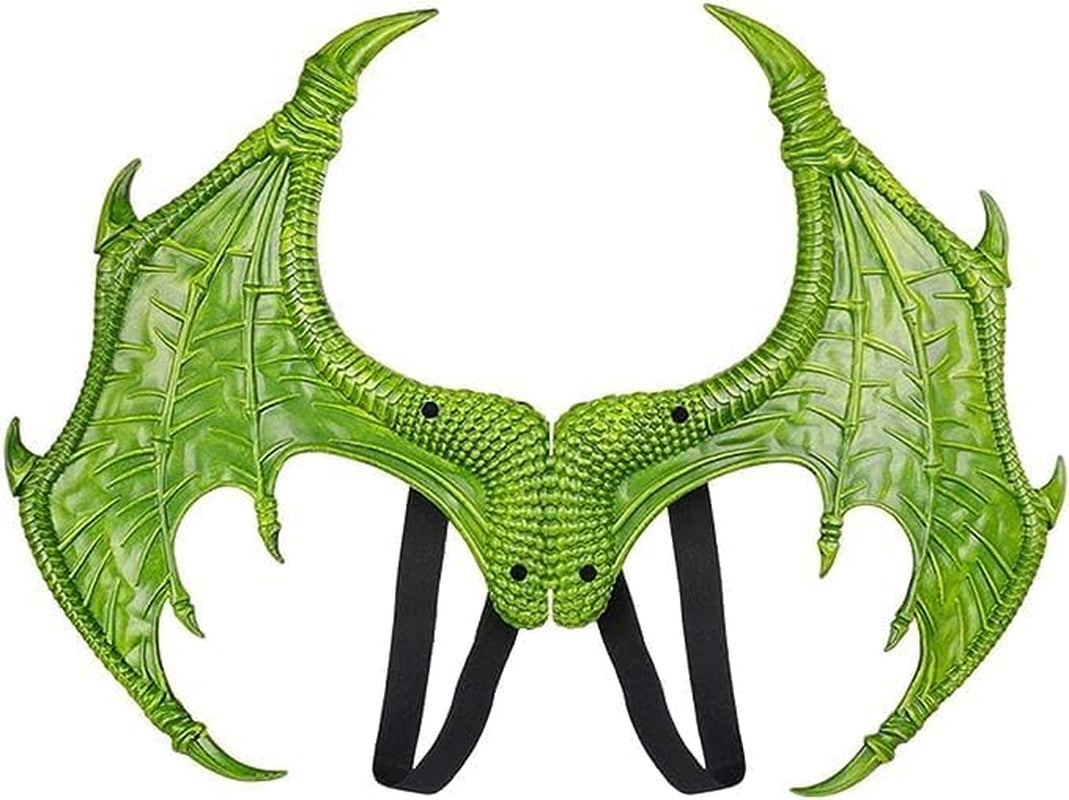 Kids Dinosaur Costume Dress up Wings Dragon Tail Mask Set Halloween for Children Birthday Party Favors Gifts