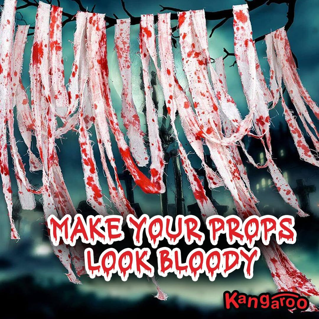 Fake Blood for Halloween, Special Effects Makeup, True Blood Color, 15.95 Oz, Package May Vary