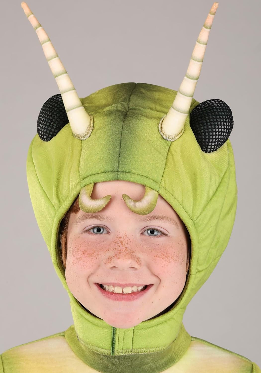 Kid'S Deluxe Grasshopper Costume, Green Insect Halloween Outfit