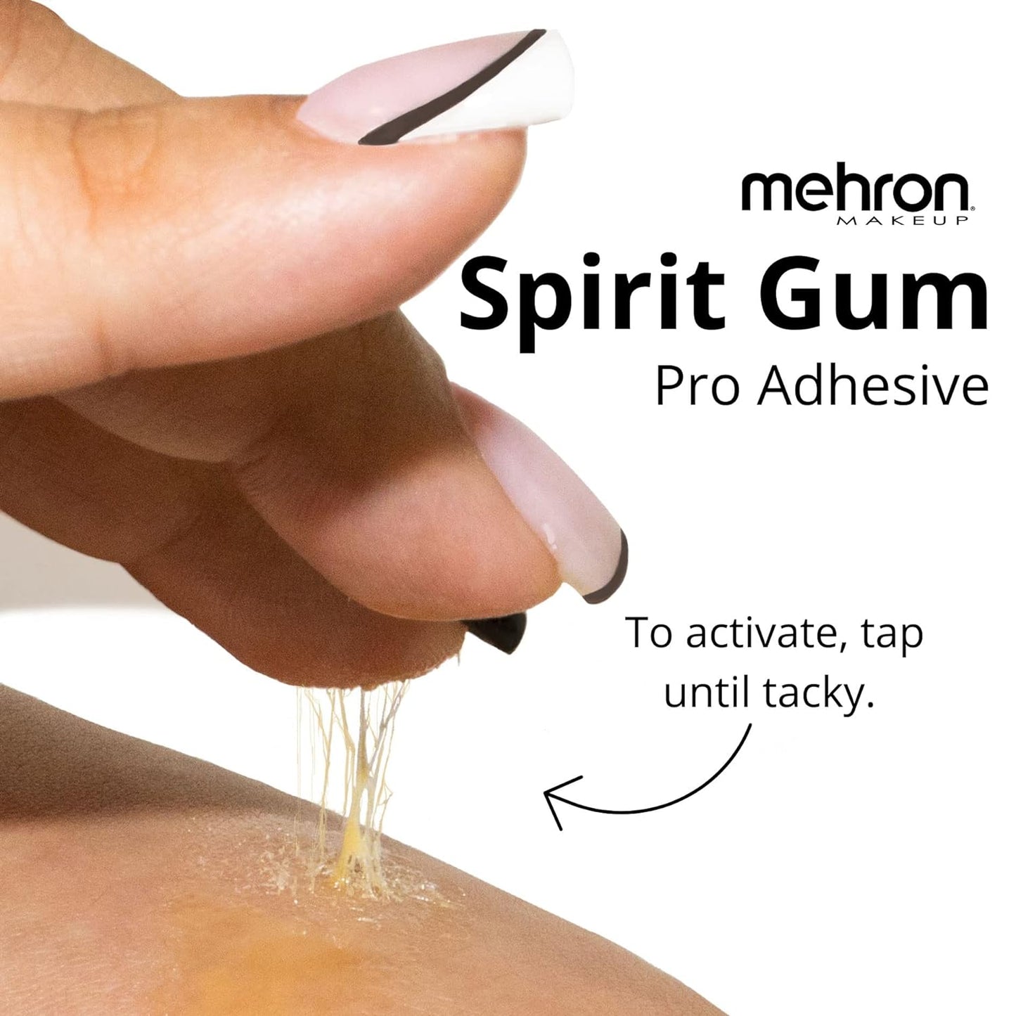 Makeup Spirit Gum & Remover Combo Kit | Spirit Gum Adhesive and Remover | Professional Cosmetic Glue for Face, Skin, & Body