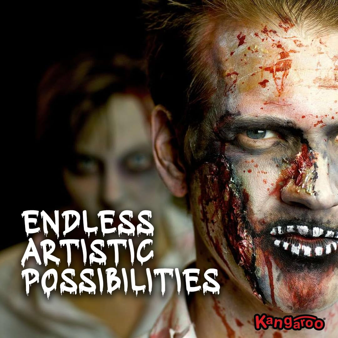 Liquid Latex SFX Makeup – 14 Oz Professional-Grade Face & Body Paint for Special Effects, Fake Scars, Wounds & Injuries