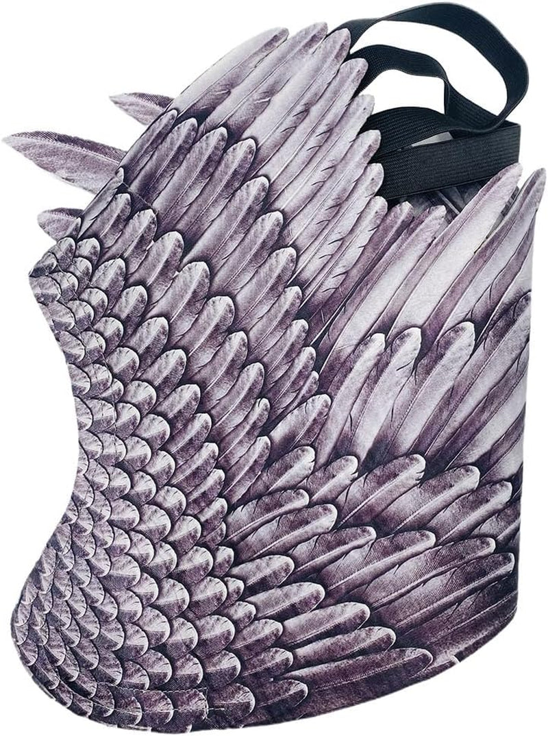 Non-Woven Fabric Festive Party Angel Wings Suitable for Men and Women Decorative Wings (Black)