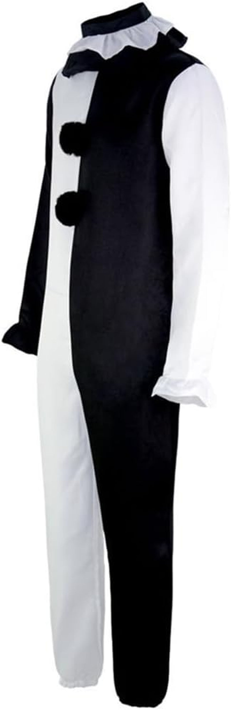 Movie Costume Jumpsuit Movie Outfit Black White Bodysuit Full Set Halloween with Mask