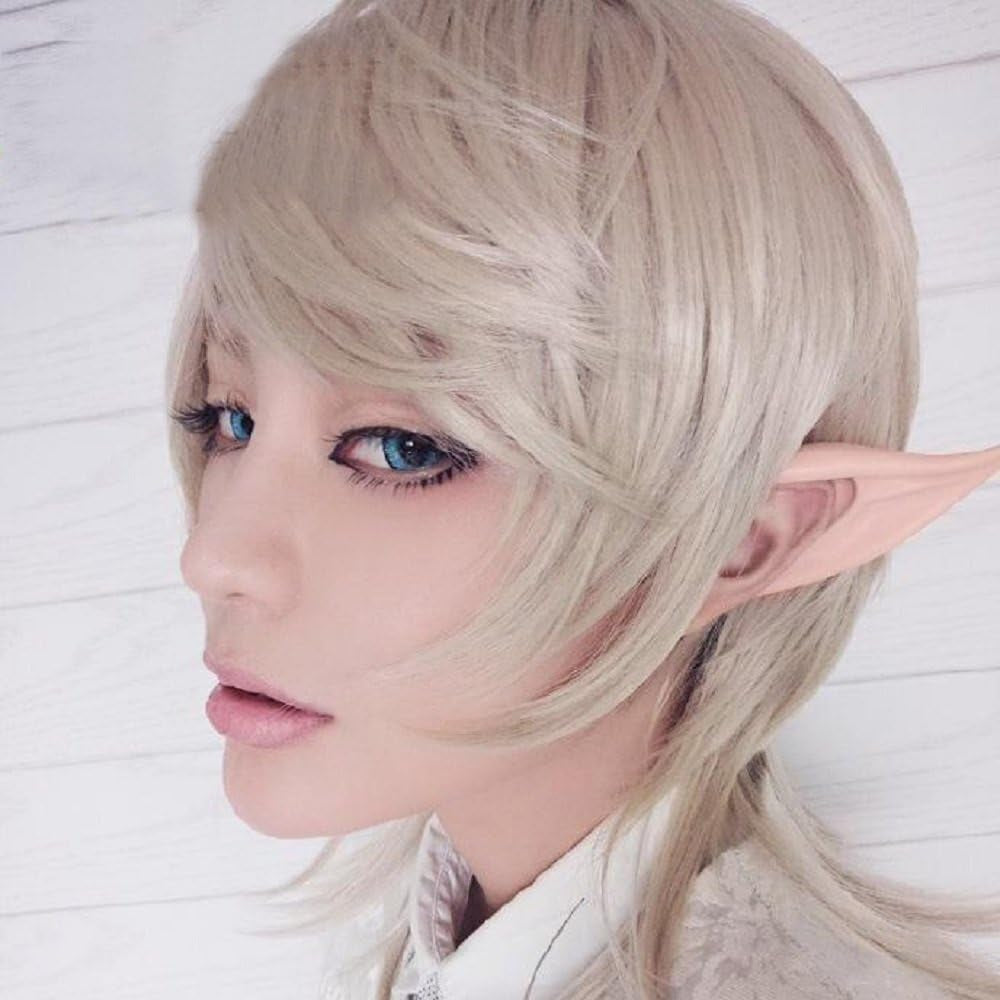 3 Styles Elf Ears Cosplay Fairy Pixie Ears Soft Pointed Elven Ear Anime Party Dress up Costume Accessories
