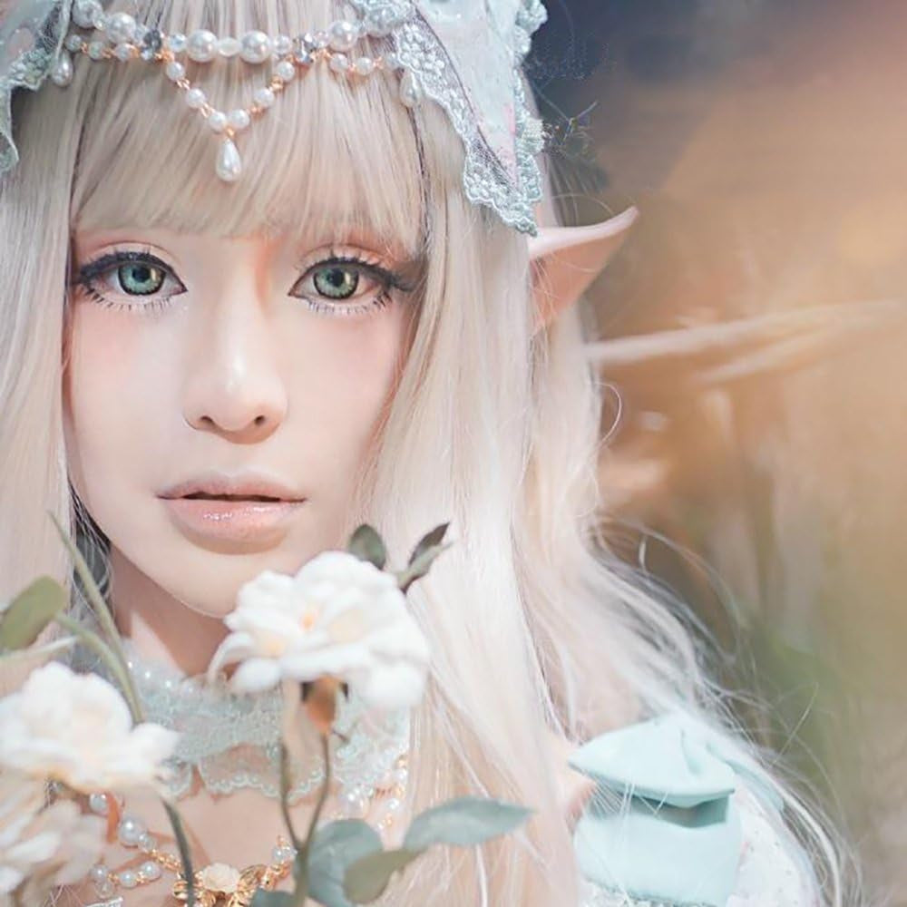3 Styles Elf Ears Cosplay Fairy Pixie Ears Soft Pointed Elven Ear Anime Party Dress up Costume Accessories